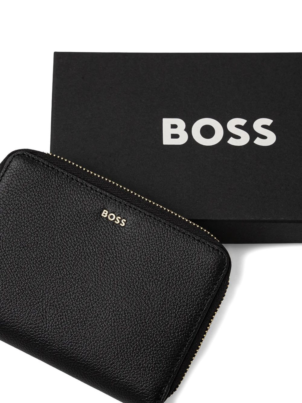 zip-around leather wallet - 3