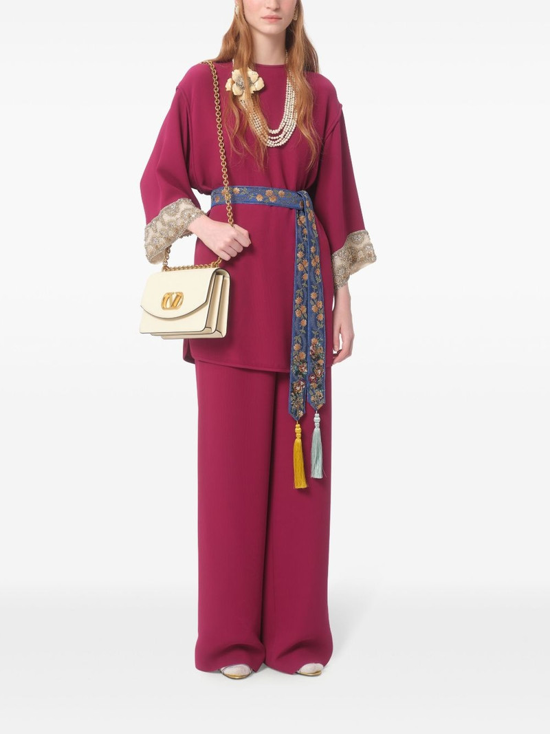 Valentino beaded-embellished blouse outlook