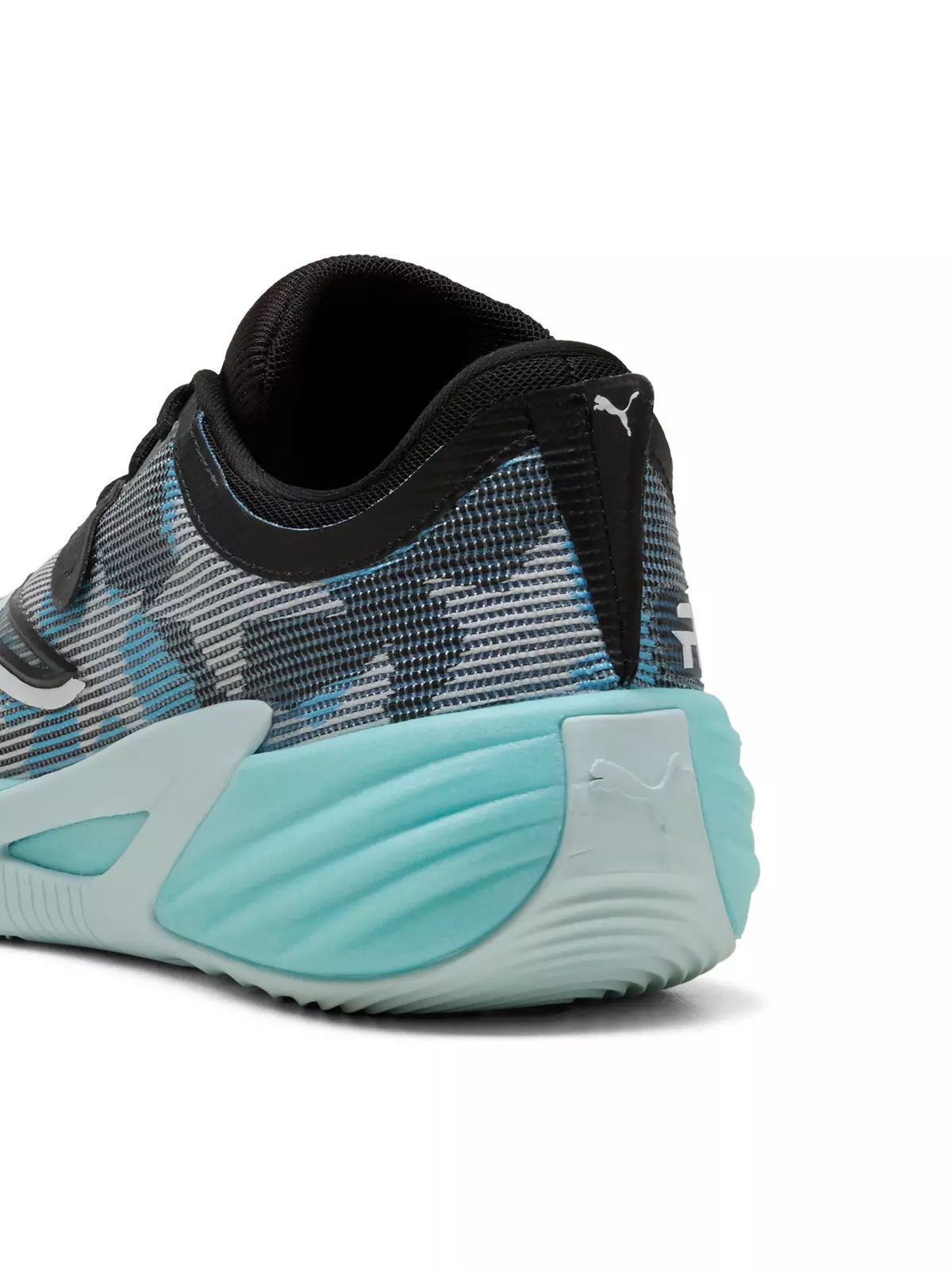 PUMA All-Pro NITRO 2 "Team Light Blue/PUMA White" Men's Basketball Shoe - 6