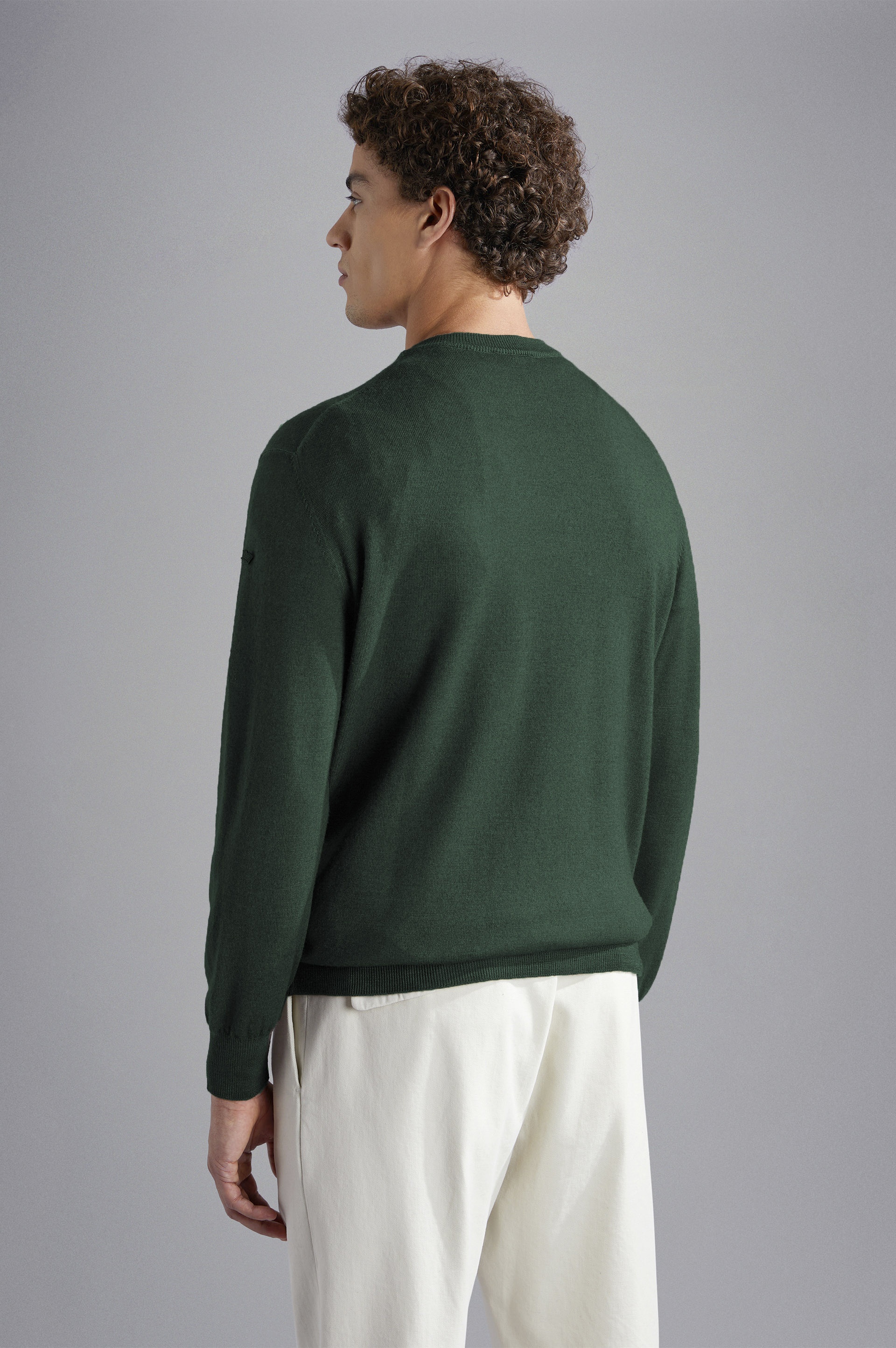 GARMENT DYED WOOL SWEATER - 3