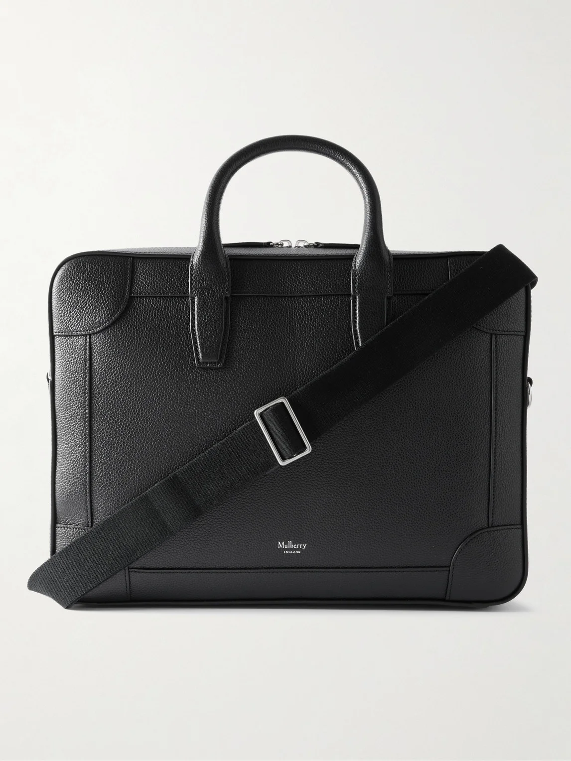 Belgrace Full-Grain Leather Briefcase - 1