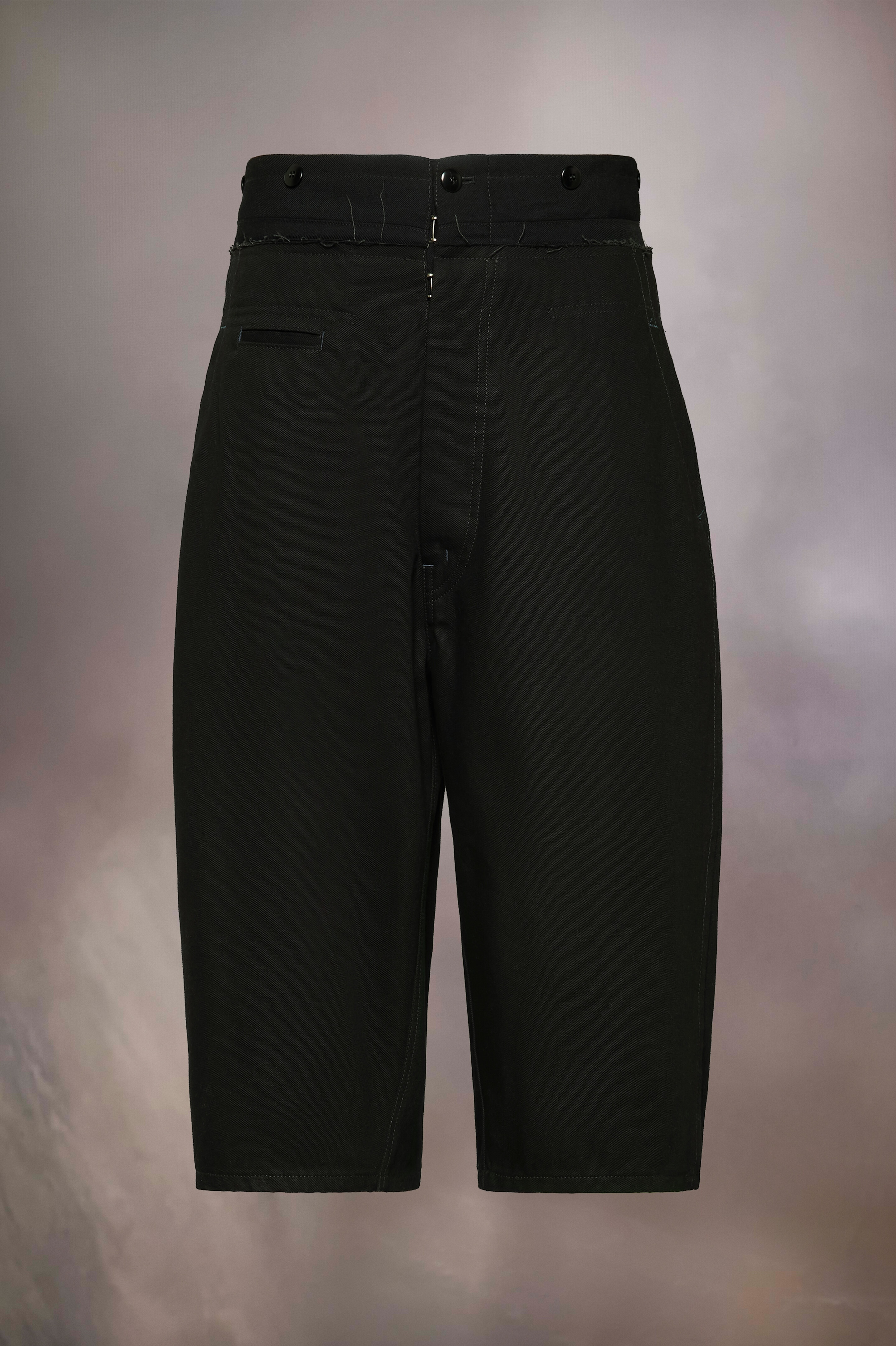 Maison Margiela Spliced cotton shorts | REVERSIBLE