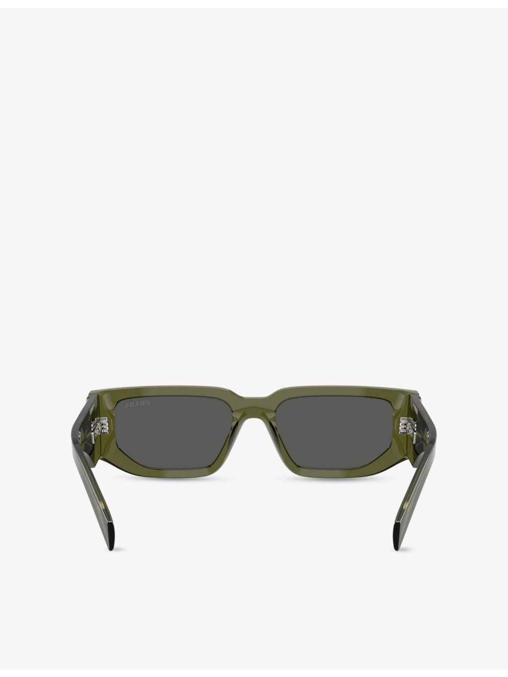 PR 09ZS Rectangle-Frame Acetate Sunglasses - 4