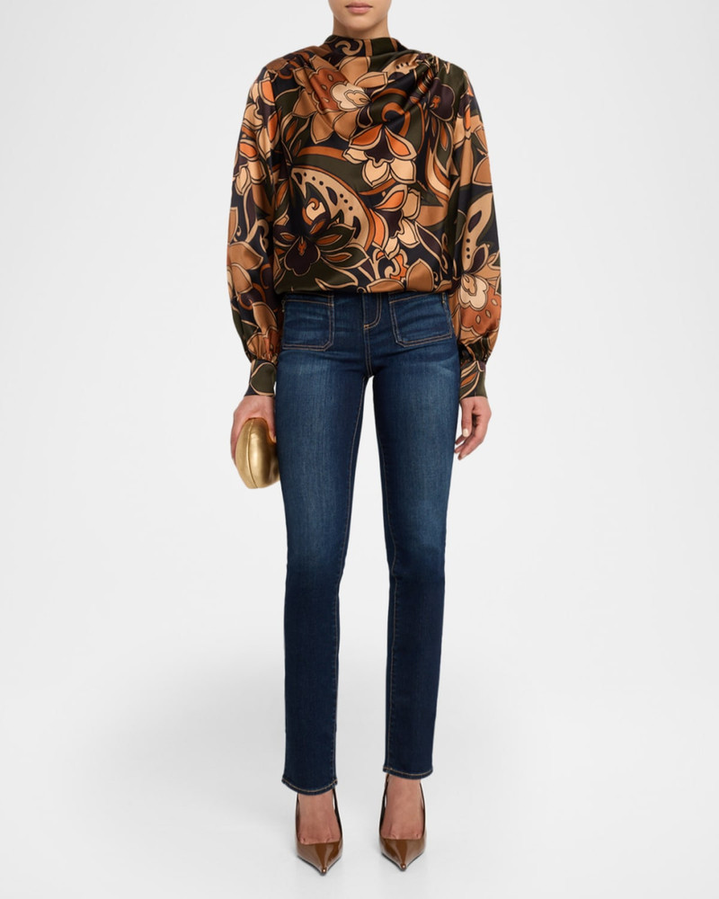 RAMY BROOK Emmy High-Rise Skinny Jeans outlook
