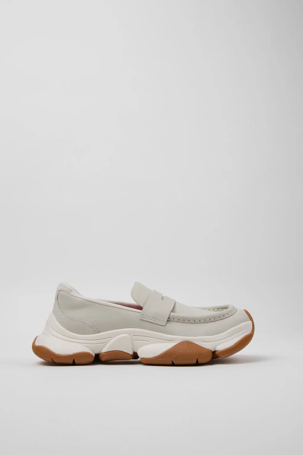 Karst 2 White Leather Moccasins for Women. - 1