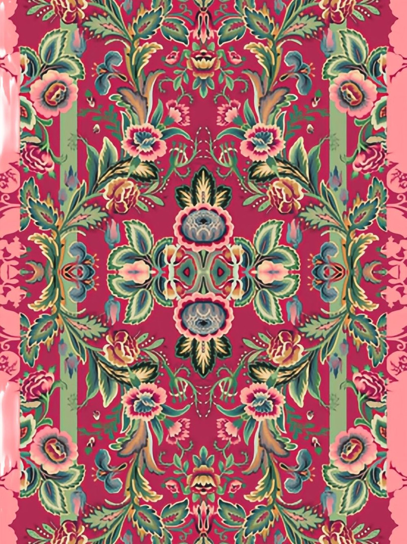Etro floral-pattern scarf outlook
