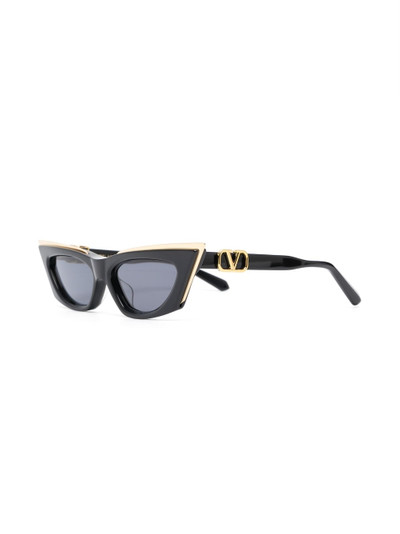 Valentino cat-eye tinted sunglasses outlook