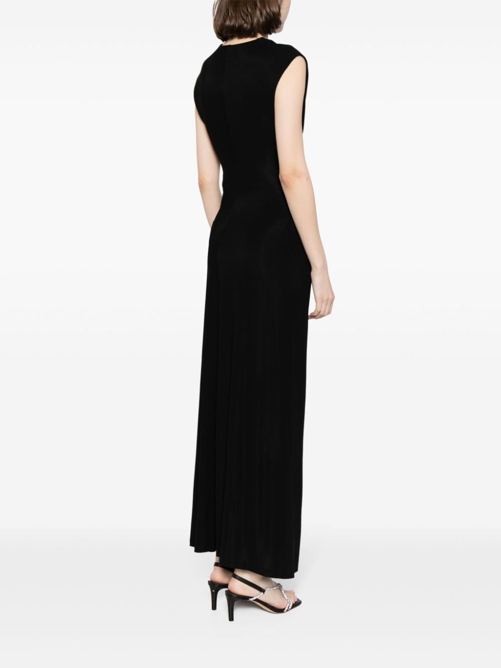 Acacia ruched-detail midi dress - 4