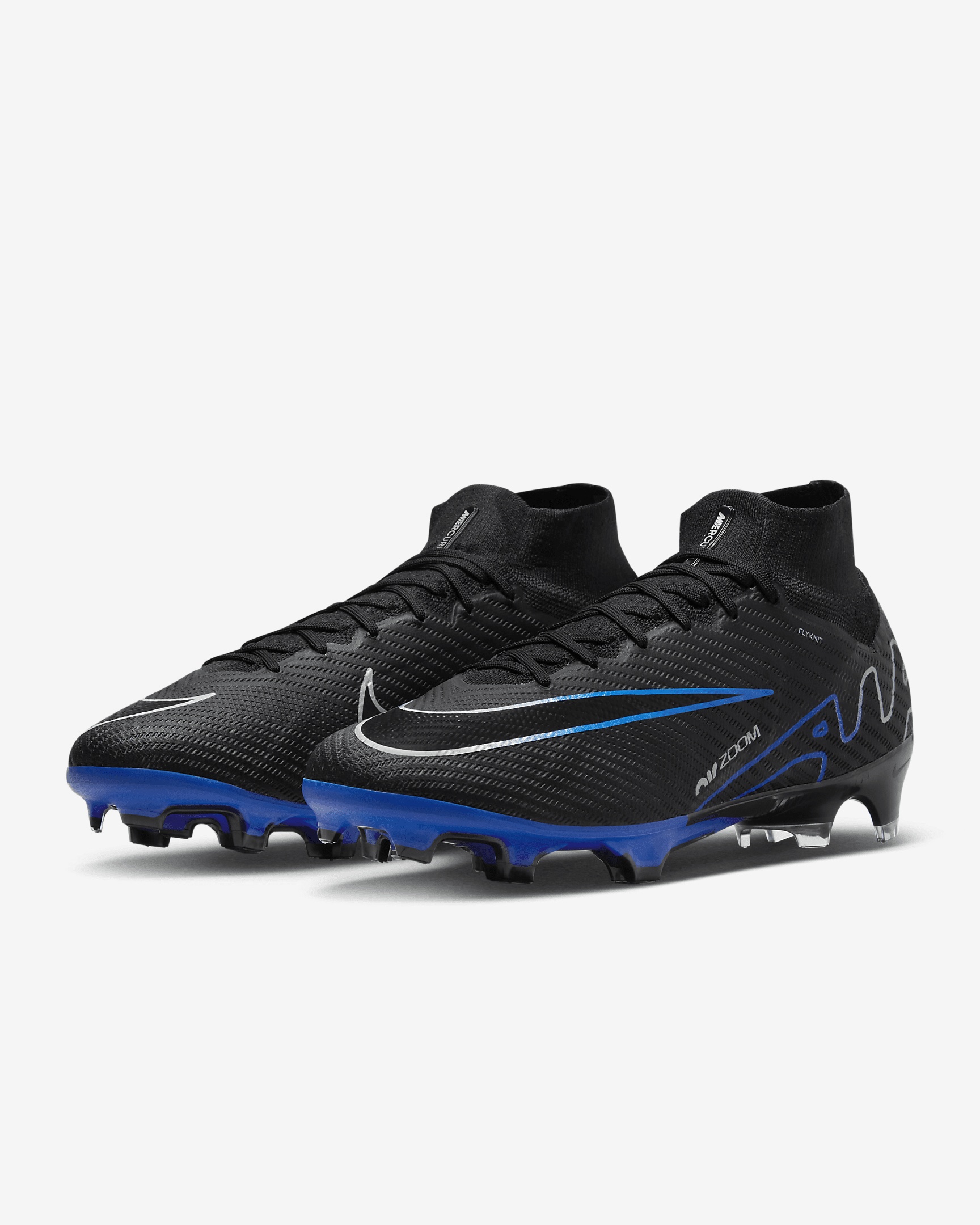 Nike Men's Mercurial Superfly 9 Elite Firm-Ground High-Top Soccer Cleats - 5