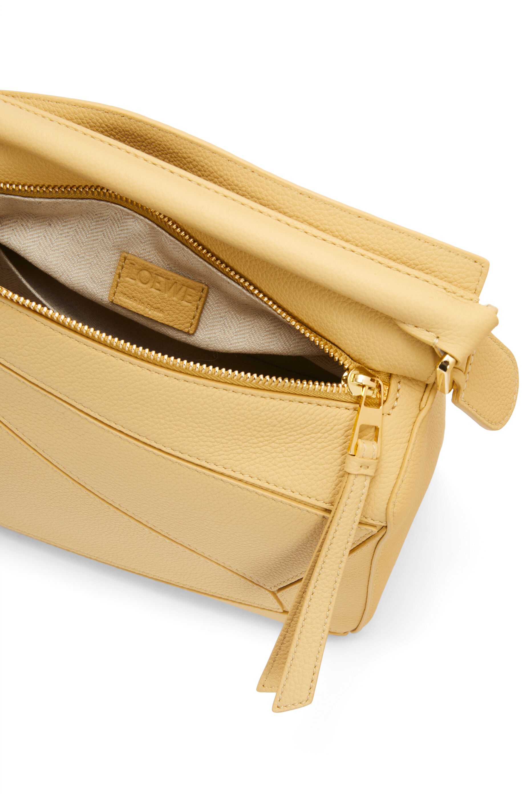 Small Puzzle bag in soft grained calfskin - 7