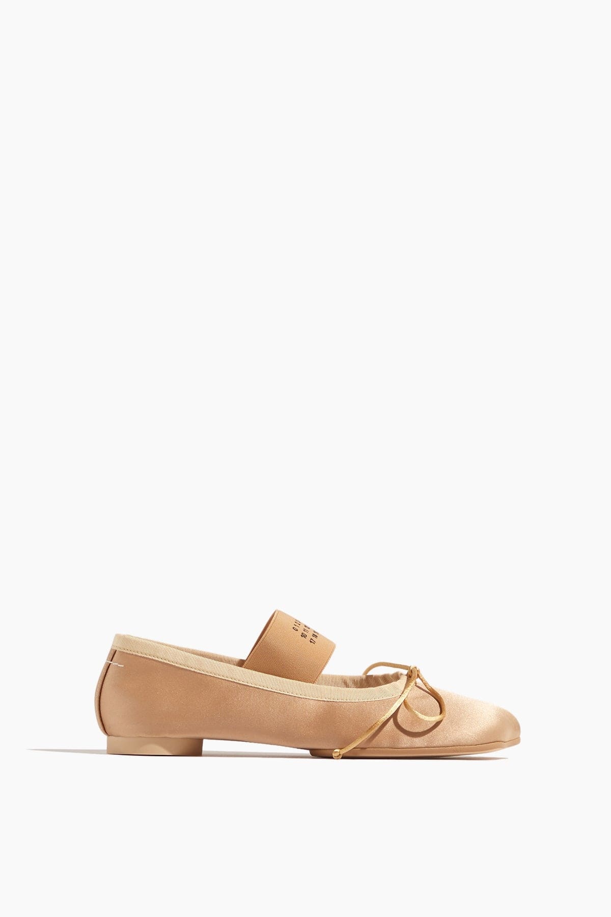 バレエシューズ MM6 MAISON MARGIELA CUBAN SAND ANATOMIC BALLERINA FLAT MM6 Maison Margiela Ballet Shoes in Cuban Sand