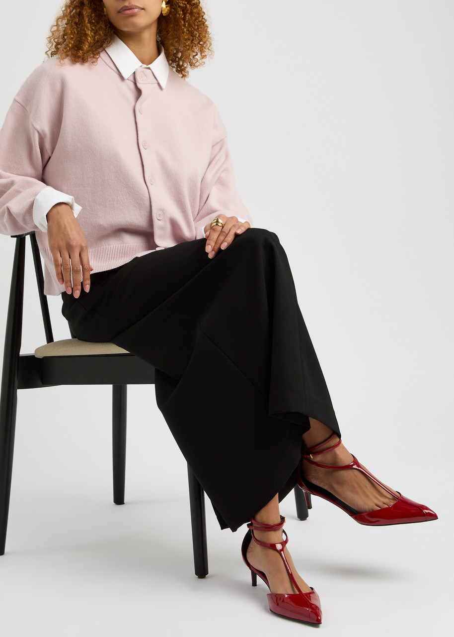 Khaite Mia 45 Patent Leather Pumps - 5