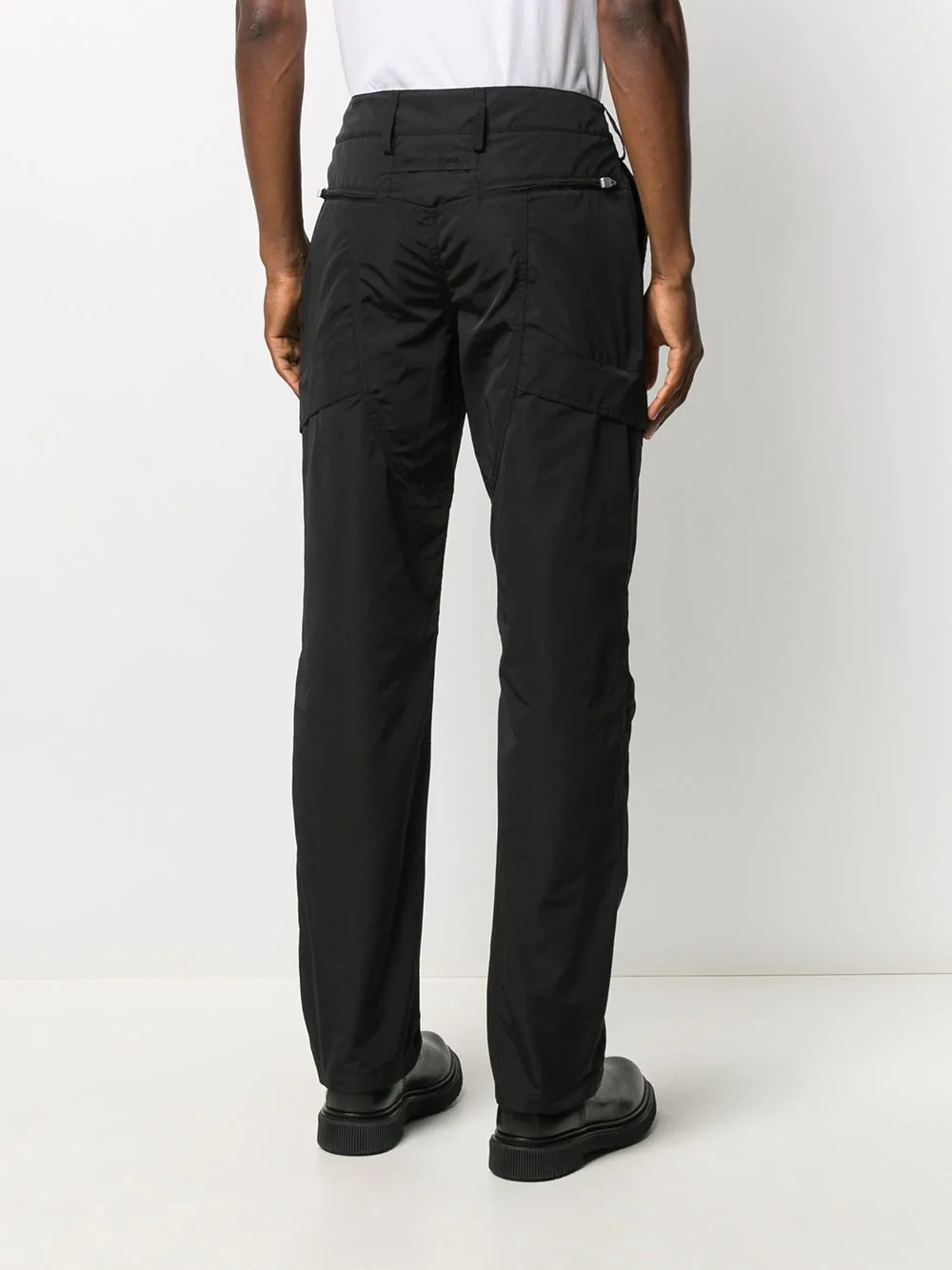 straight-leg trousers - 4