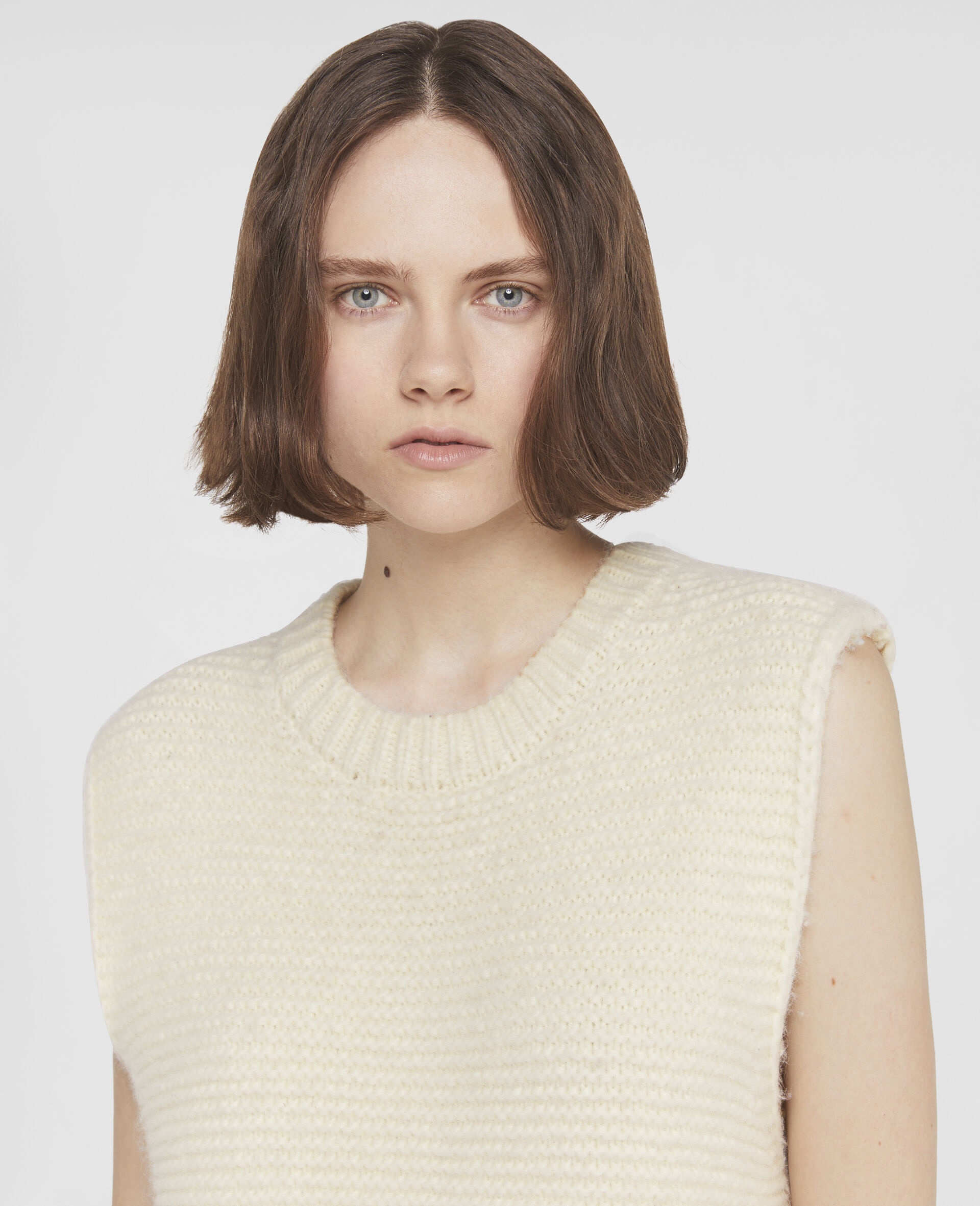 Sleeveless Knit Top - 4