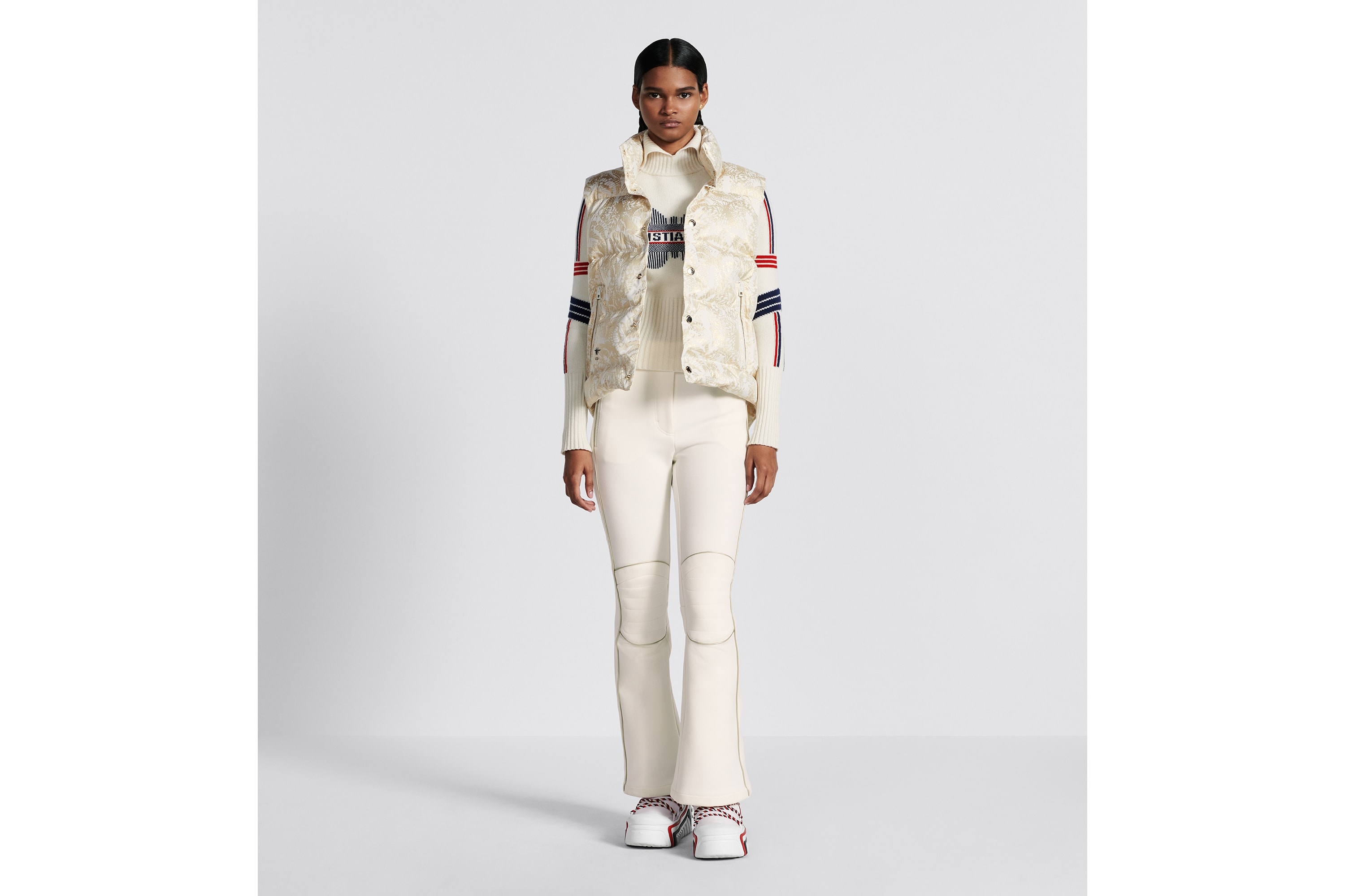 パンツ Dior Dioralps Flared Ski Pants DiorAlps Flared Ski Pants White Technical Fabric | DIOR