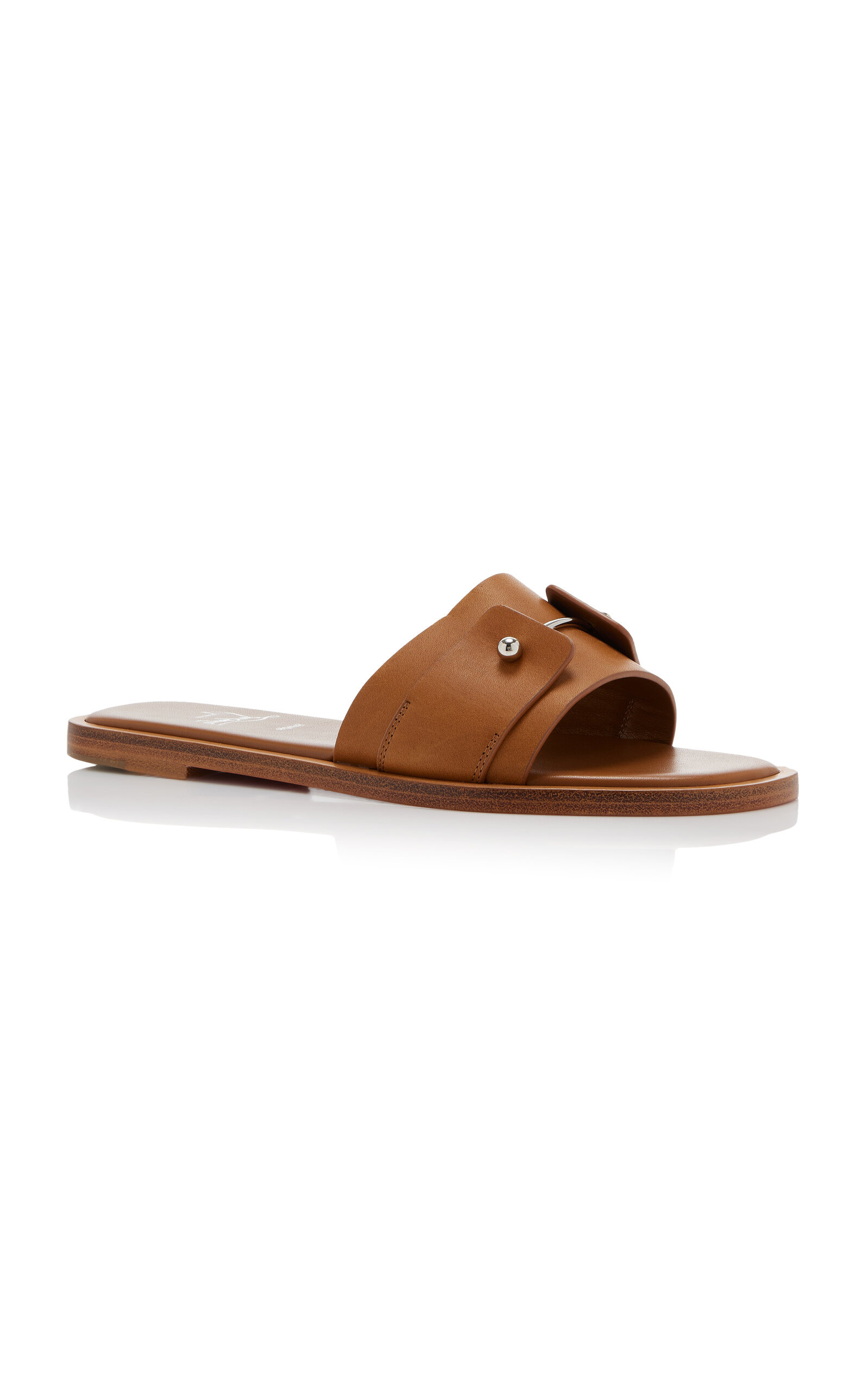 Chambelimule Leather Sandals tan - 4