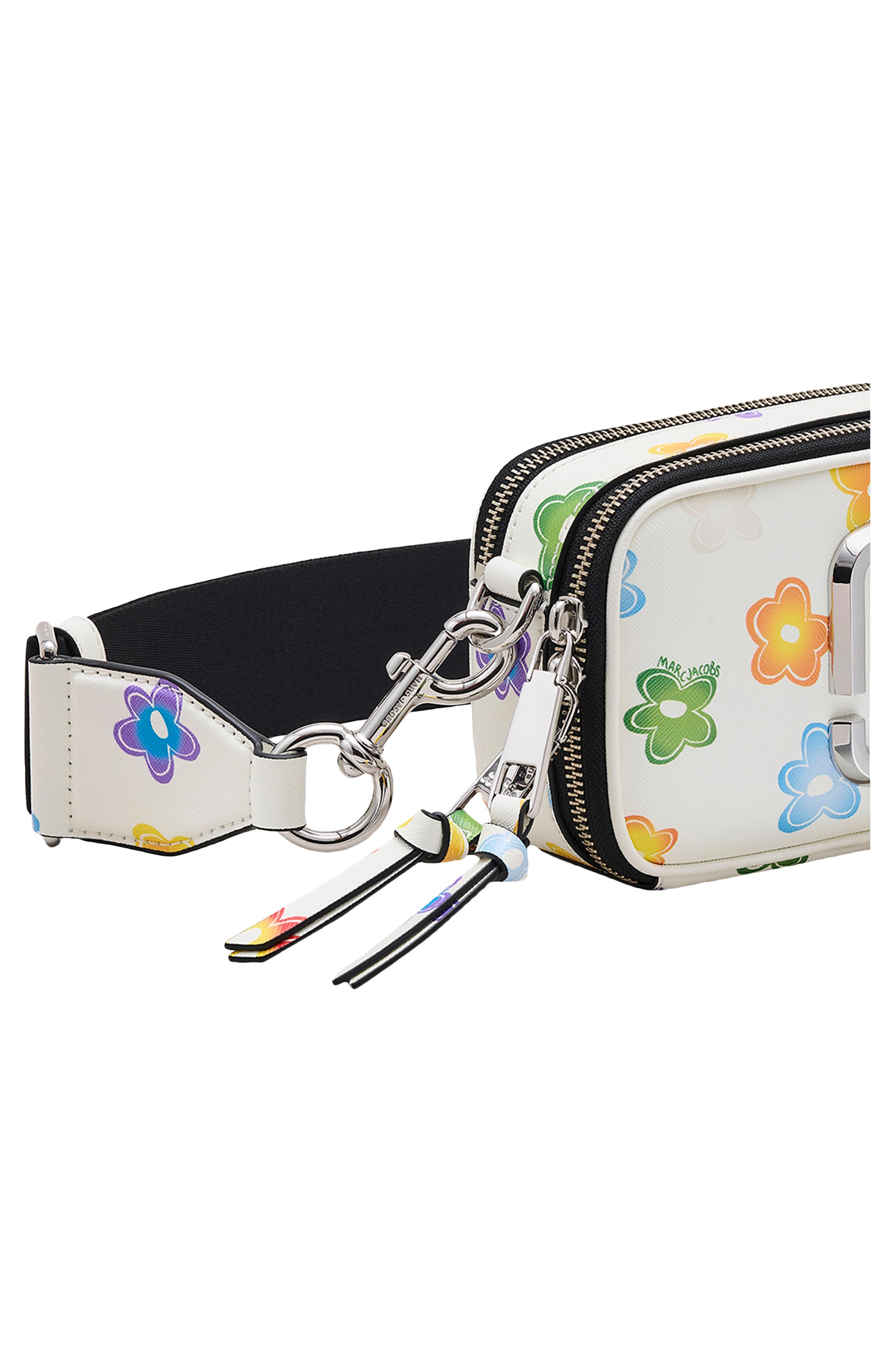 Marc Jacobs The Wild Daisy Snapshot Bag in White Multi at Nordstrom - 6