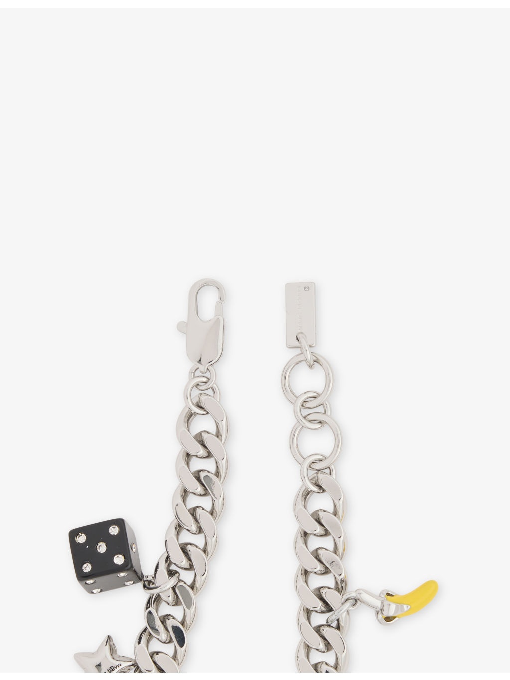 Perfect Charm Silver-Plated Brass Bracelet - 4