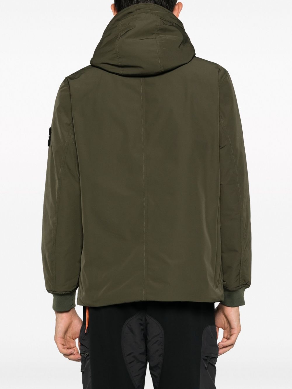 Compass-logo hooded jacket - 4