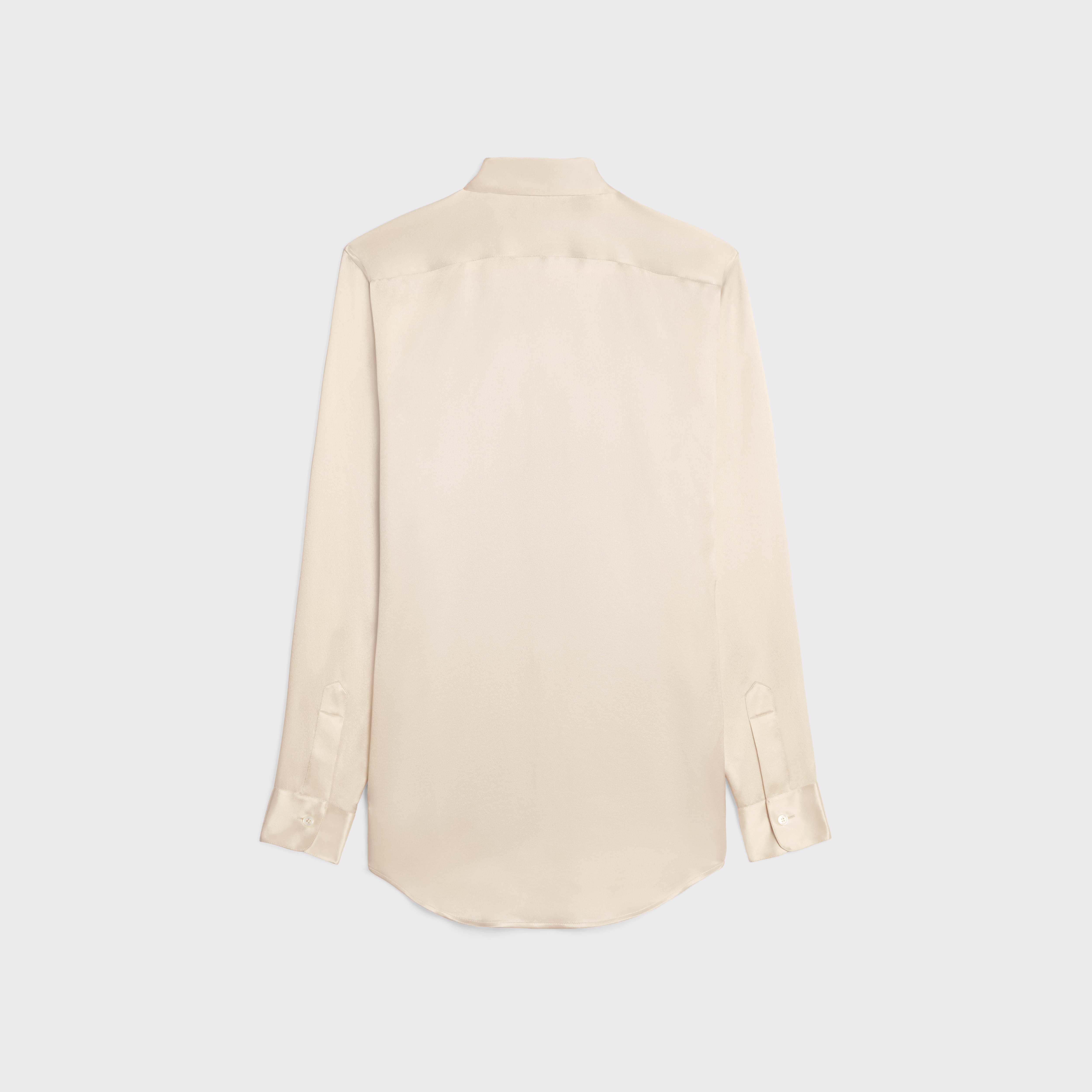romy shirt in satin silk - 2