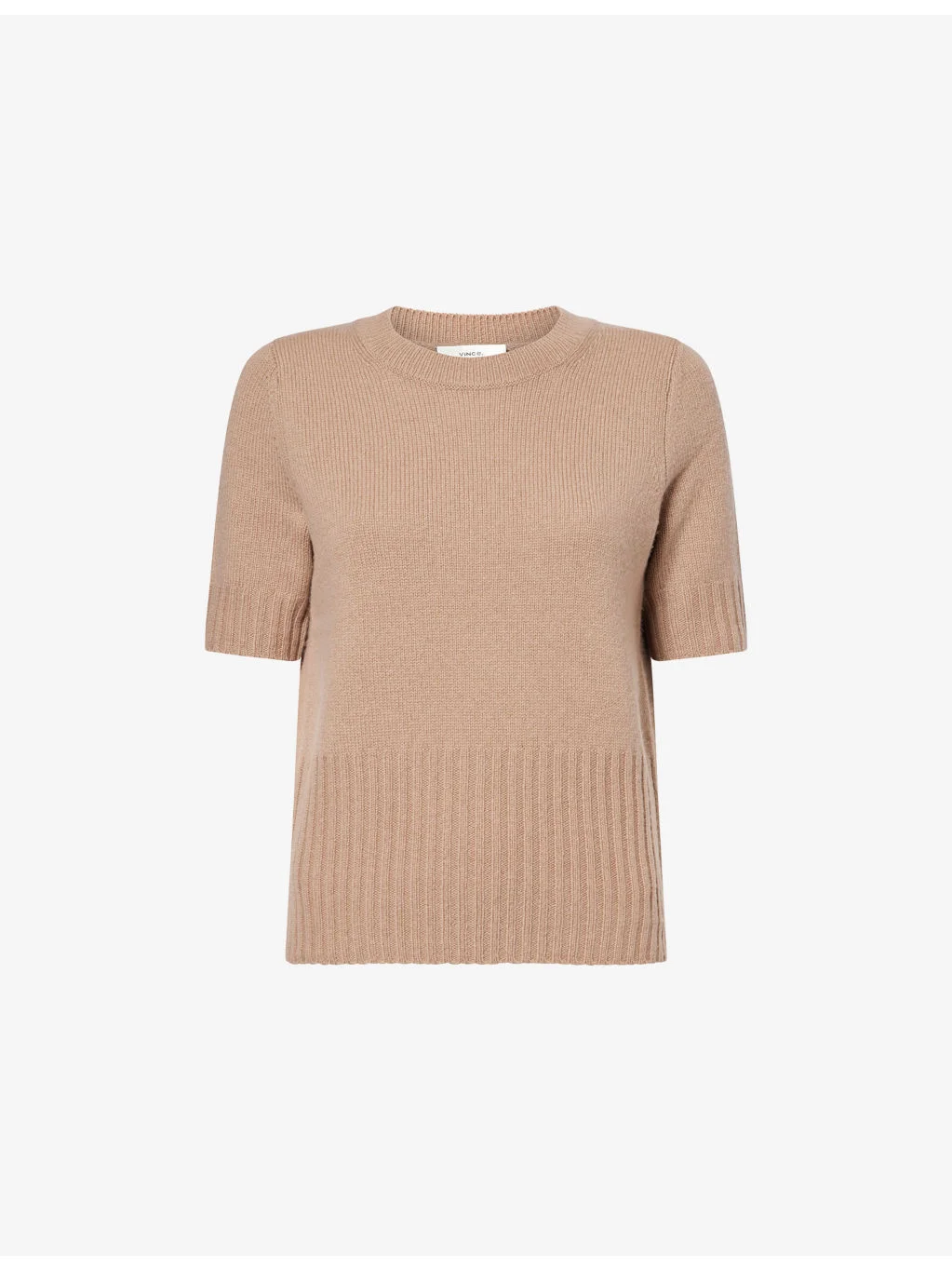 High Rib Wool And Cashmere Blend Jumper - 1
