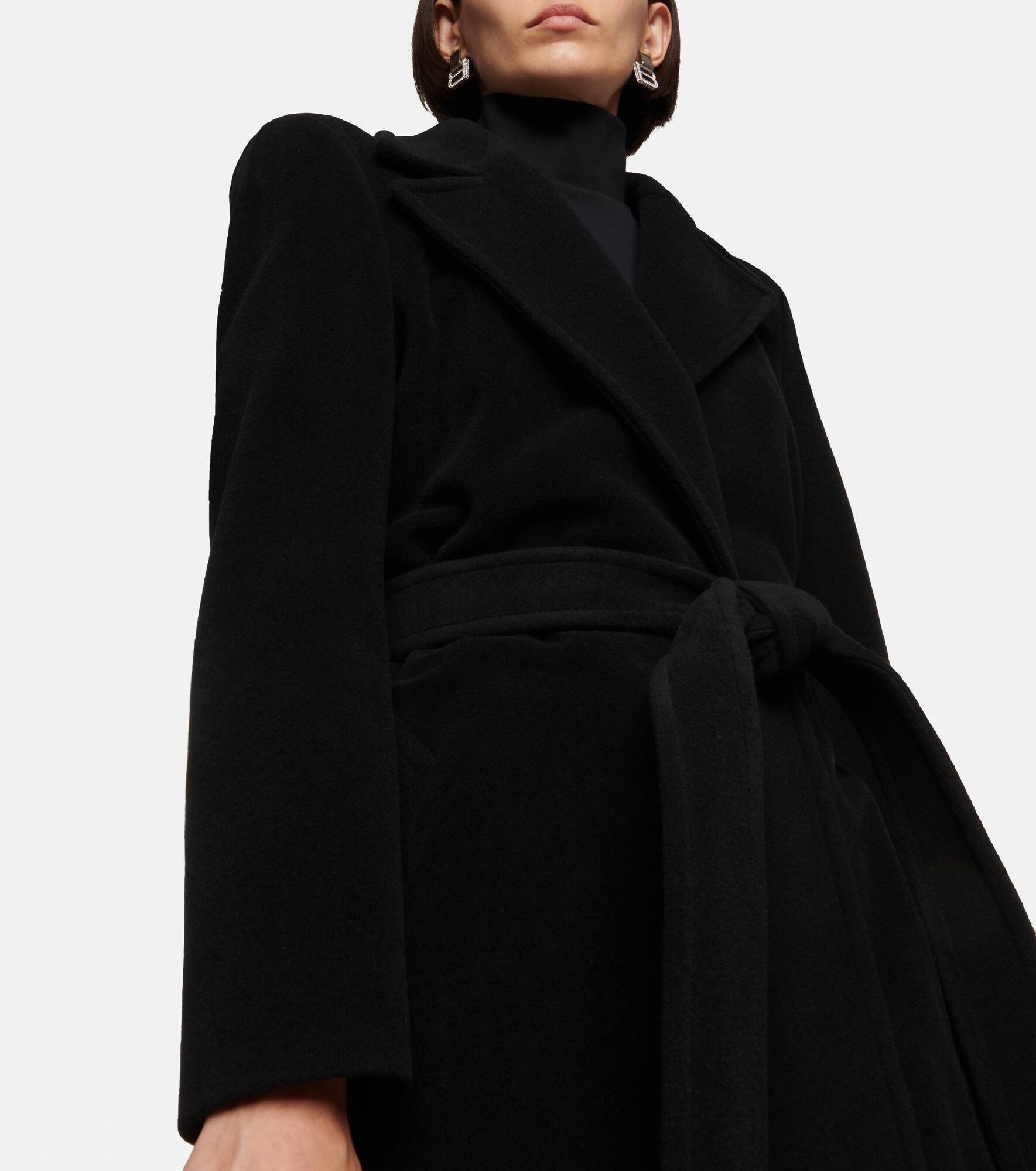 Cashmere and wool-blend coat - 6