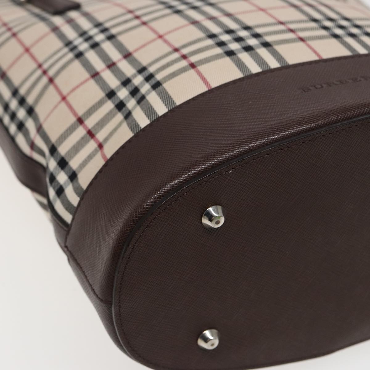 Burberry Nova Check Tote Bag Canvas Beige - 11