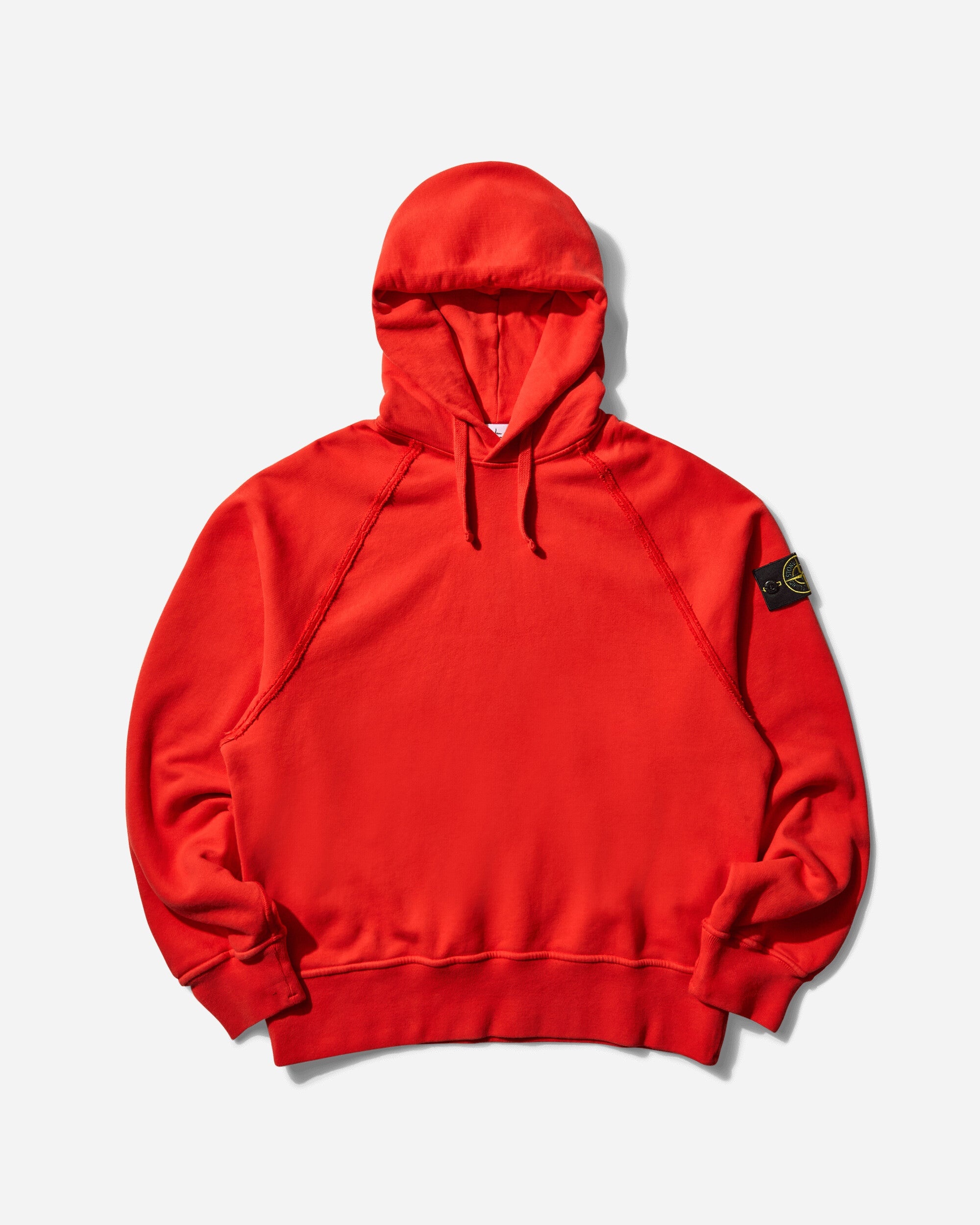 Men's Oversized Fit Hoodie Scarlet Red - 1