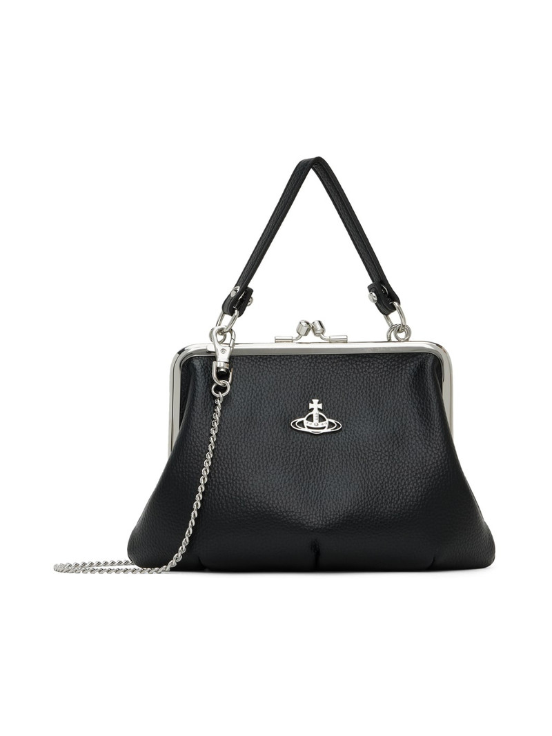 Black Granny Frame Bag - 1