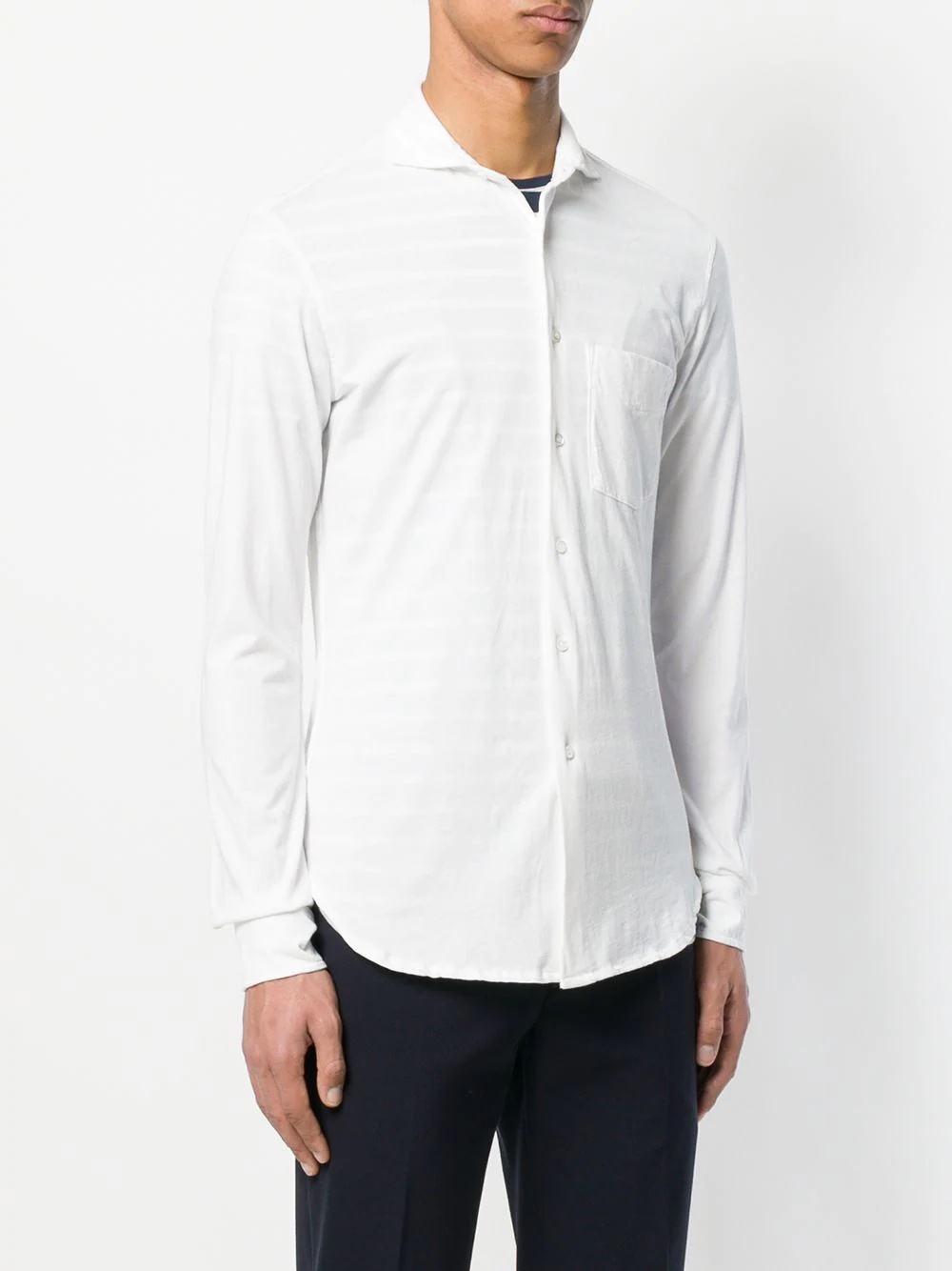 fitted long sleeved shirt - 3