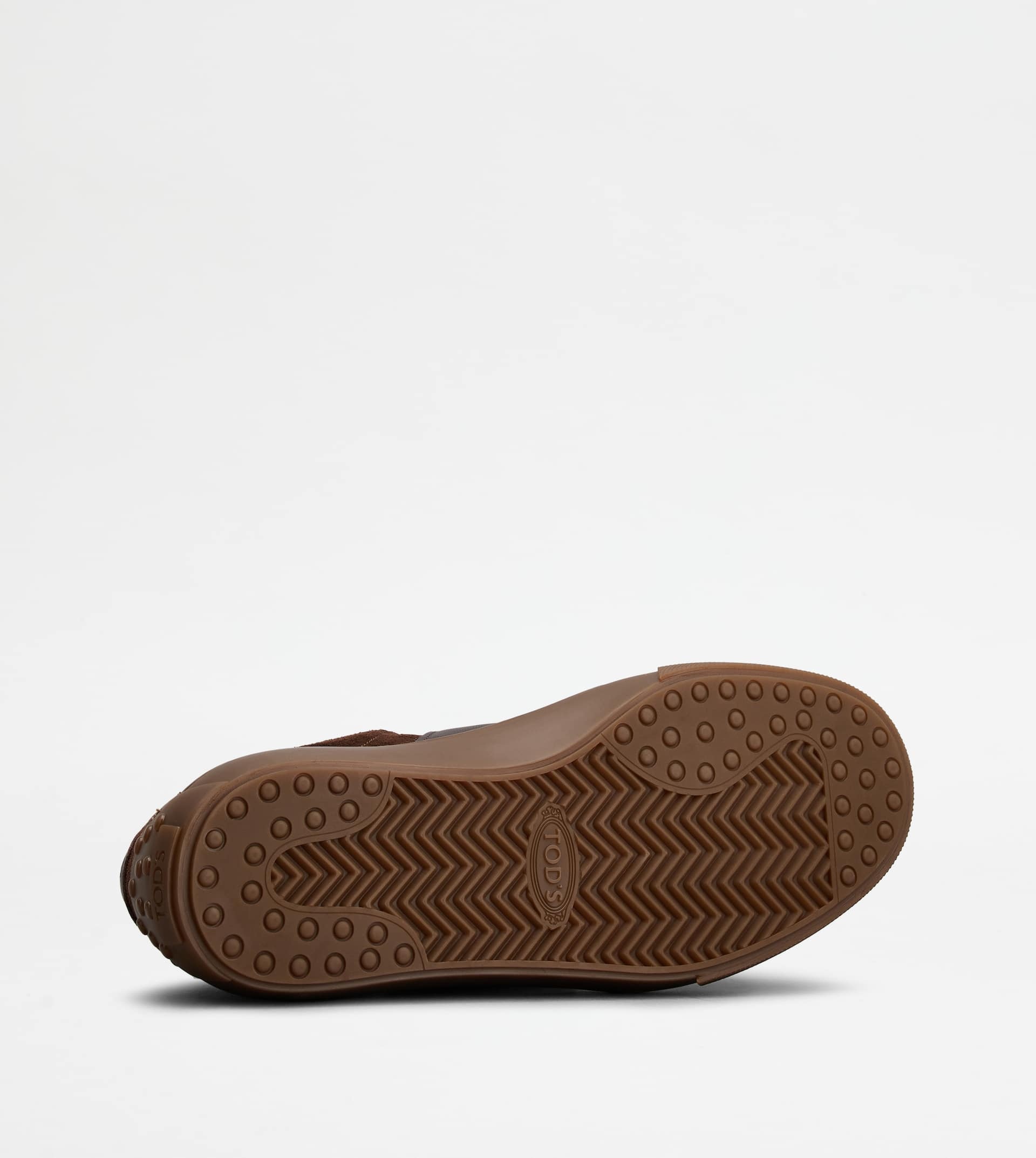TOD'S SNEAKERS IN SUEDE - BROWN - 4