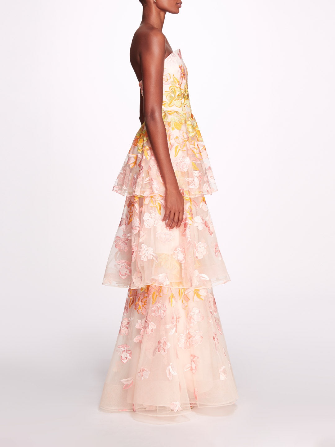 FALLING FLOWERS GOWN - 2