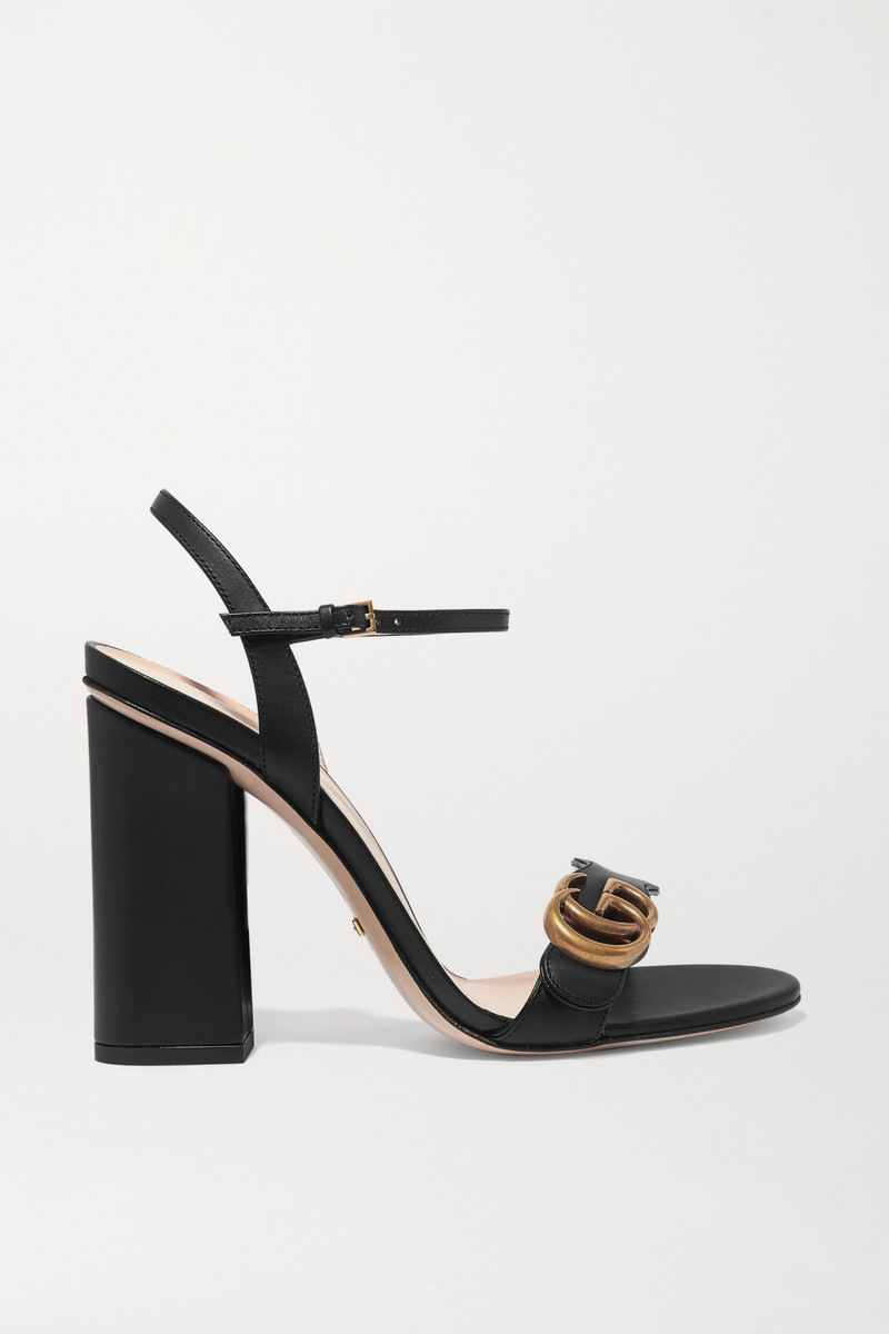 Marmont logo-embellished leather sandals 1