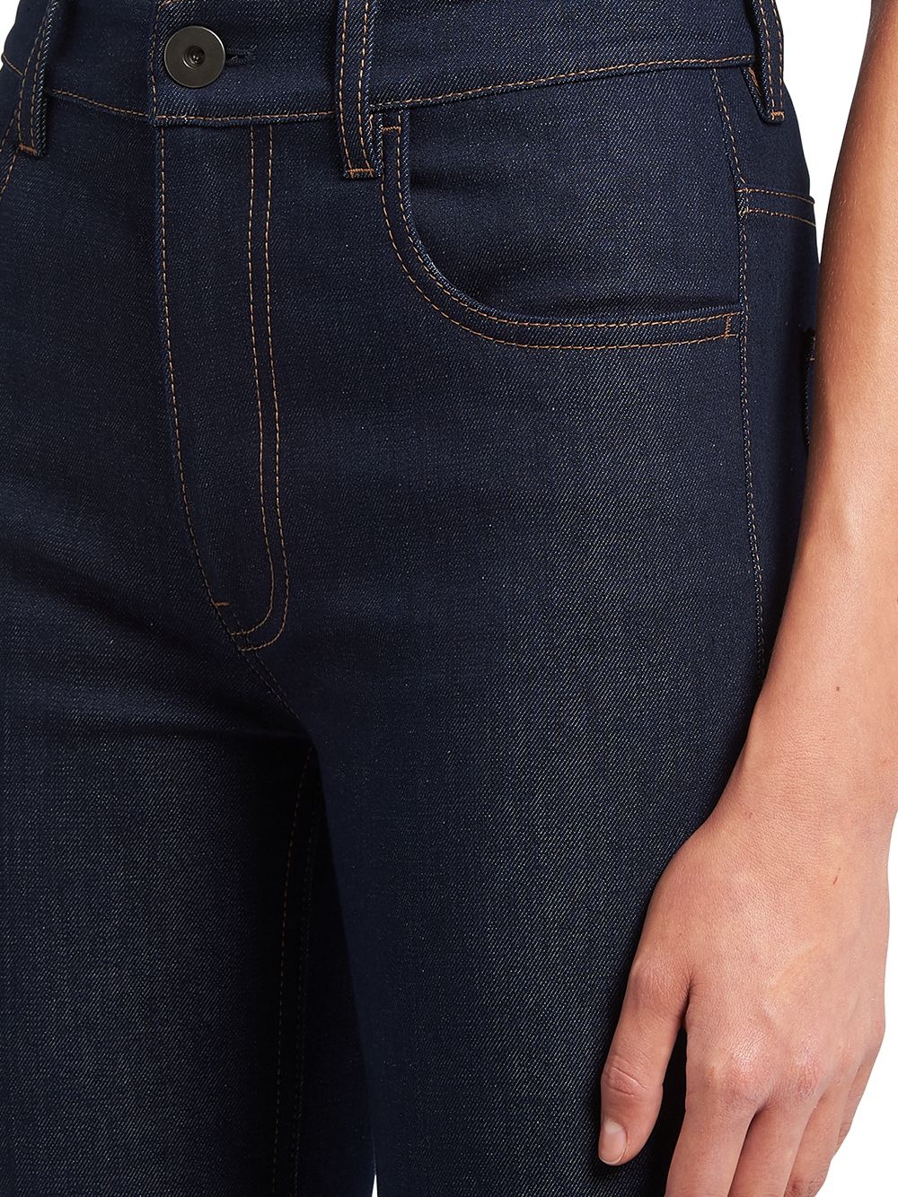 high-rise five-pocket jeans - 5