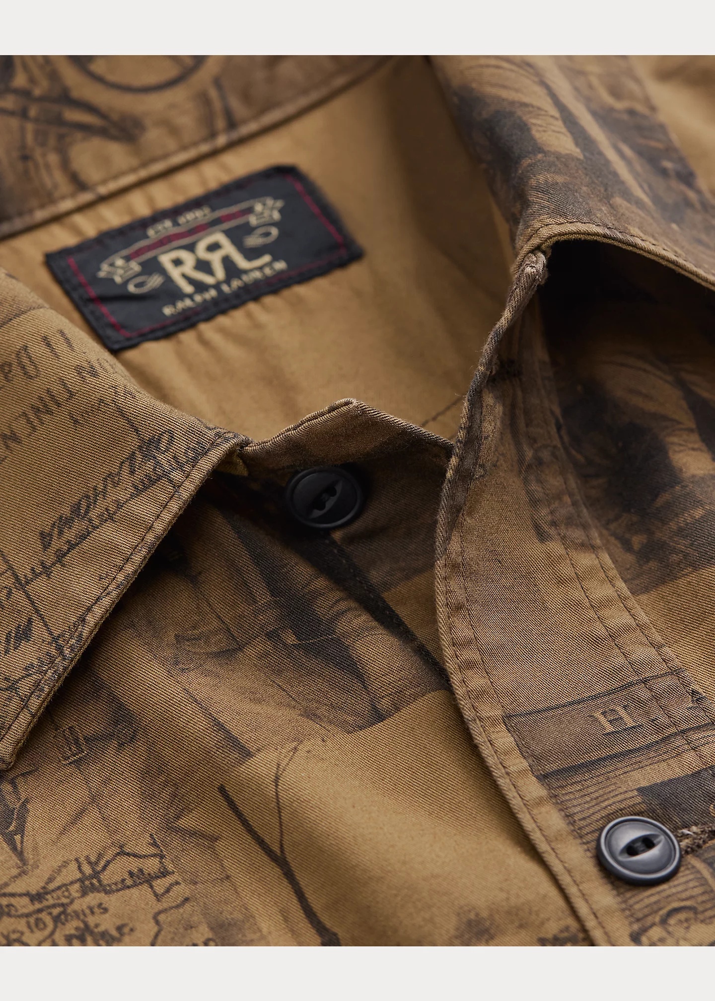 Photo-Print Twill Workshirt - 3