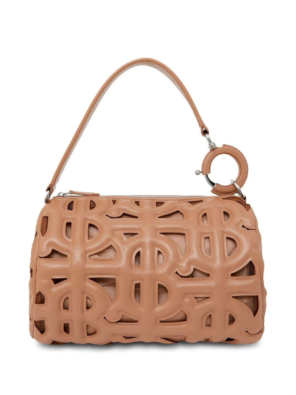 small Rhombi quilted Monogram shoulder bag - 1