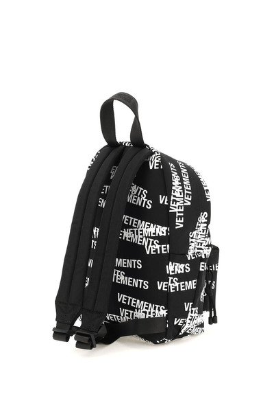 VETEMENTS LOGO PRINT MINI BACKPACK outlook