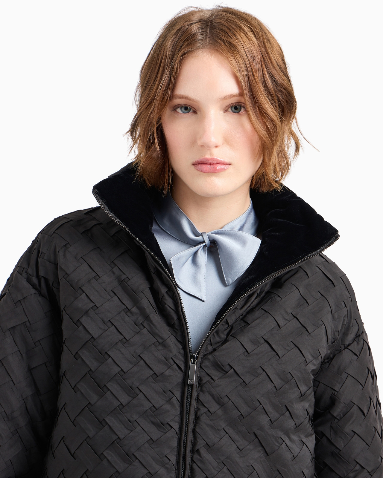 Full-zip jacket in woven technical fabric - 5