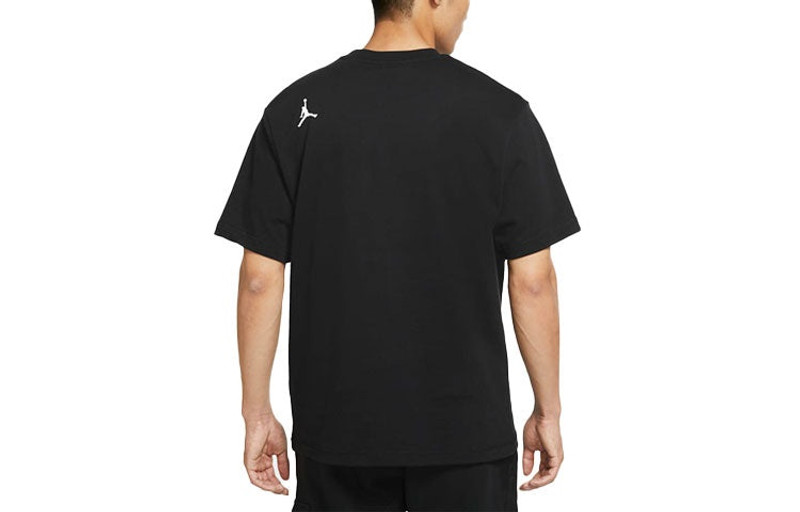 Jordan Air Jordan 23 Engineered Athleisure Casual Sports Round Neck Short Sleeve T-Shirt 'Black DM3216-010 outlook