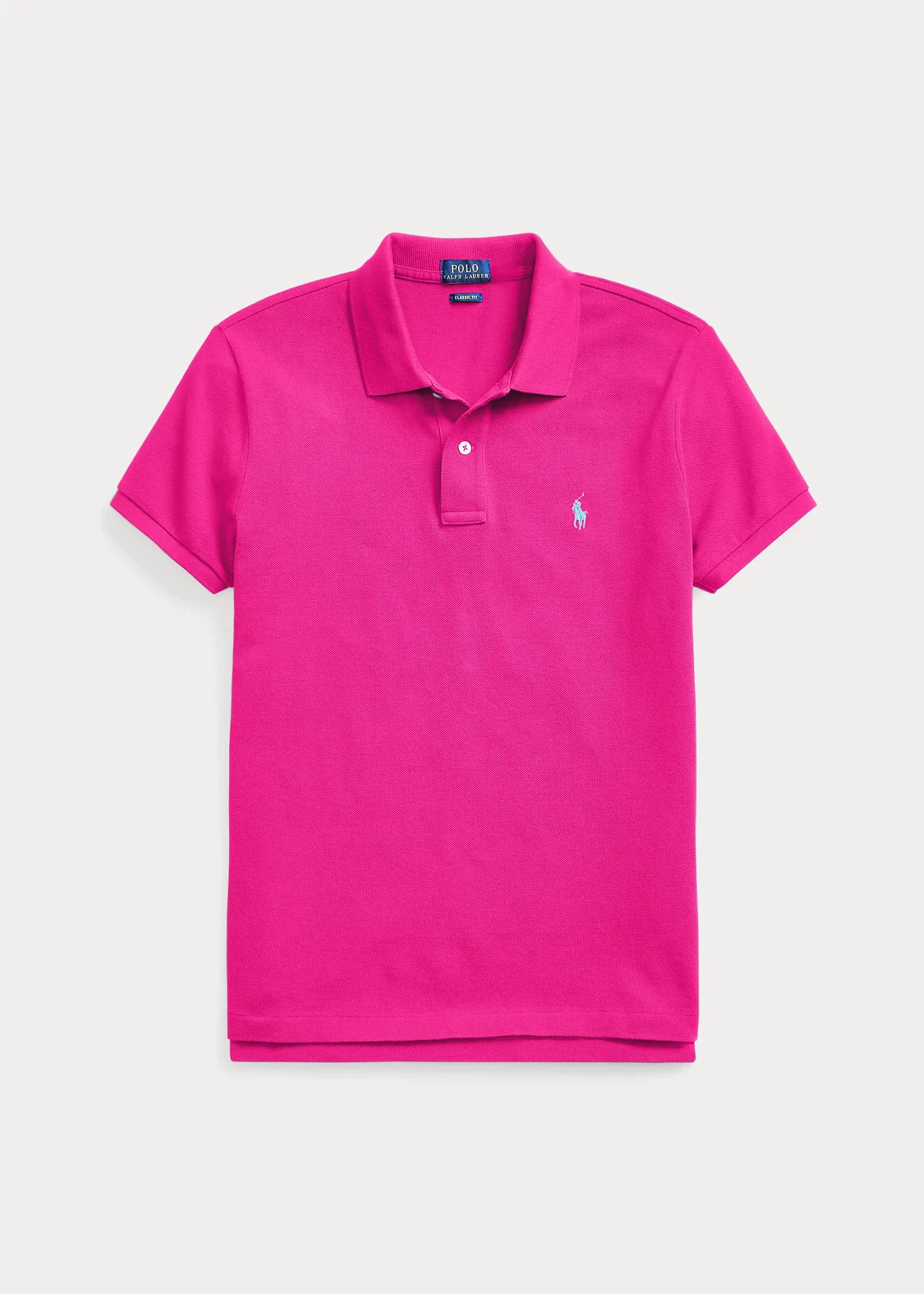 The Iconic Classic Fit Mesh Polo Shirt - 1