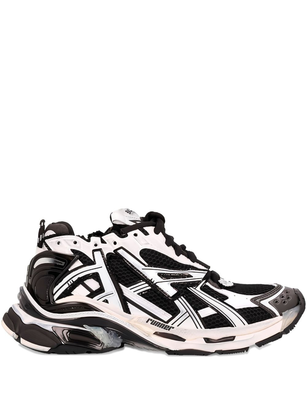 embroidered-logo low-top sneakers - 1