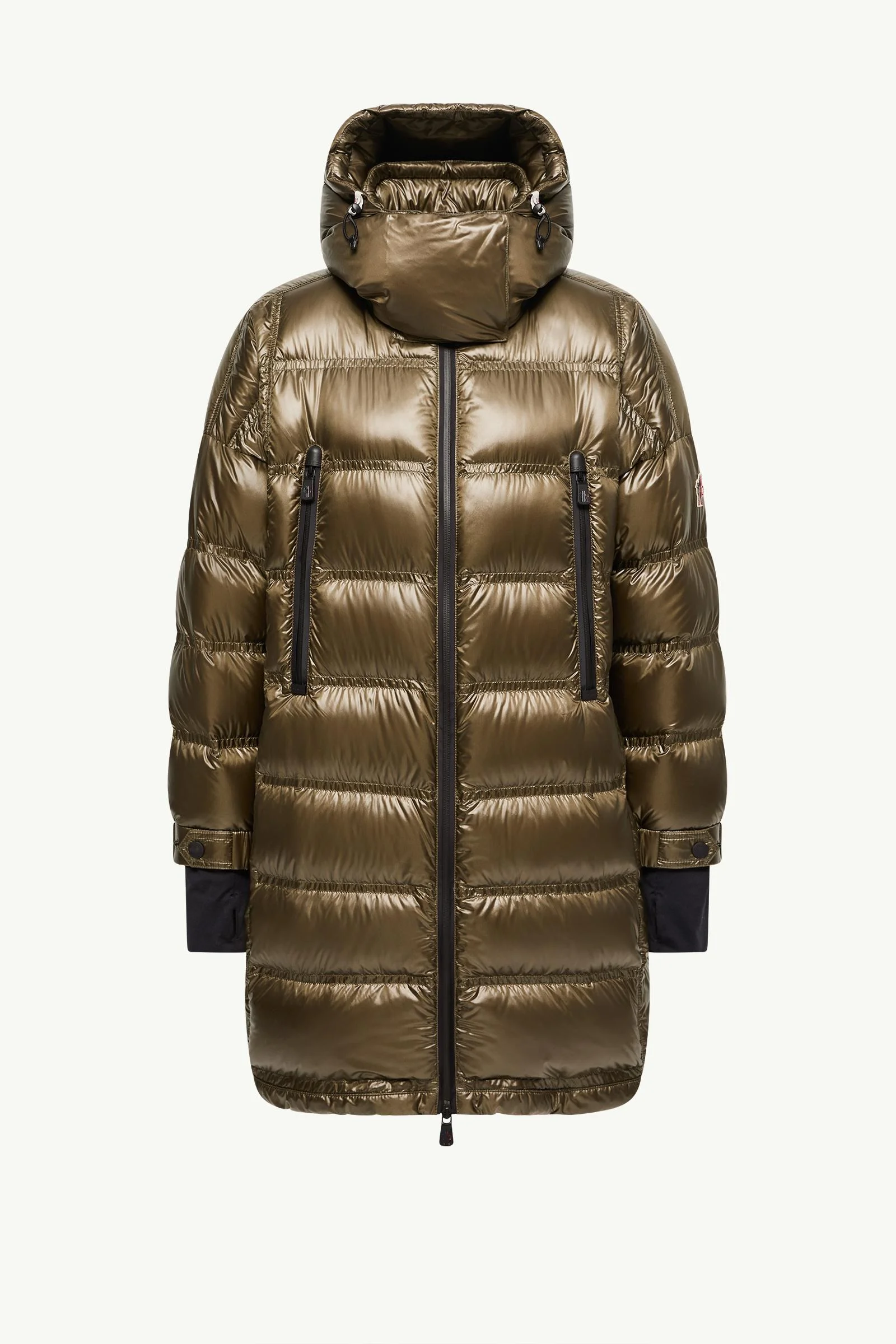 Rochelairs Hooded Long Down Jacket - 1