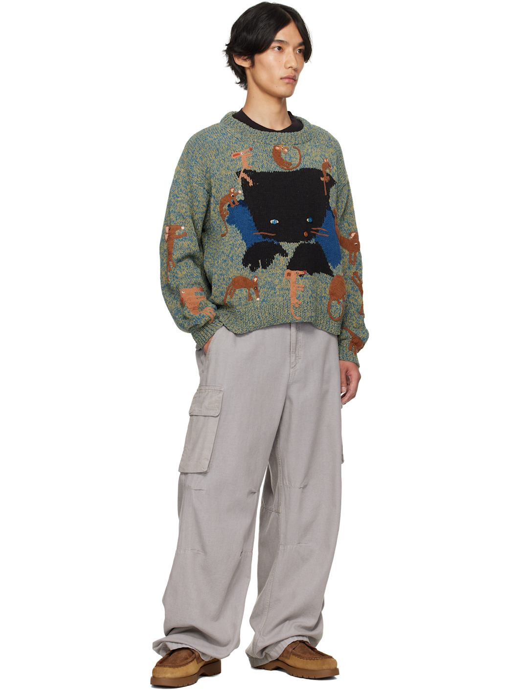 Multicolor Piper Knit Sweater - 4