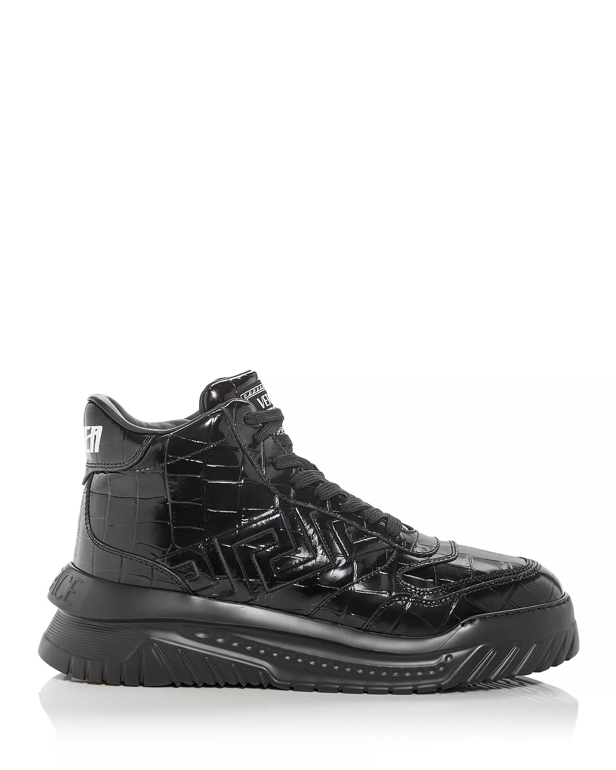 Odisssea Croc Embossed High Top Sneakers - 4