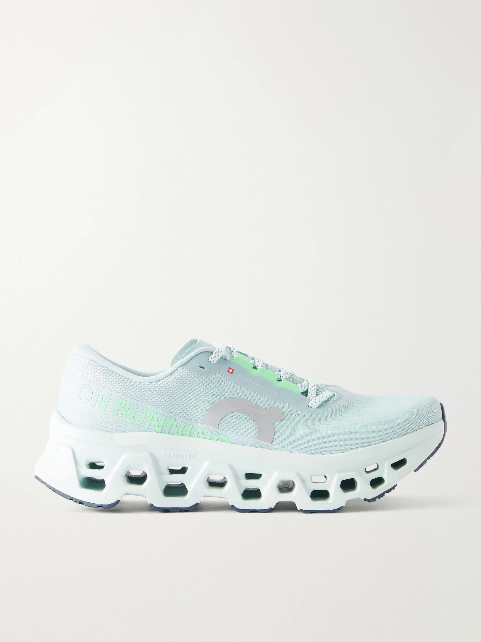 Cloudmonster 3 rubber-trimmed mesh sneakers Blue - 1