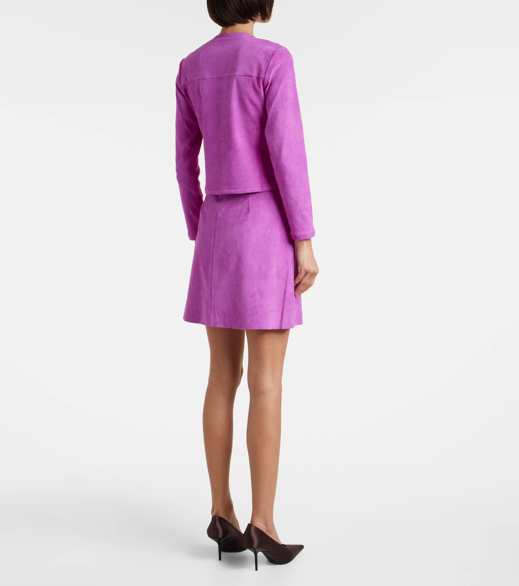 Astrid 24 suede cardigan - 3