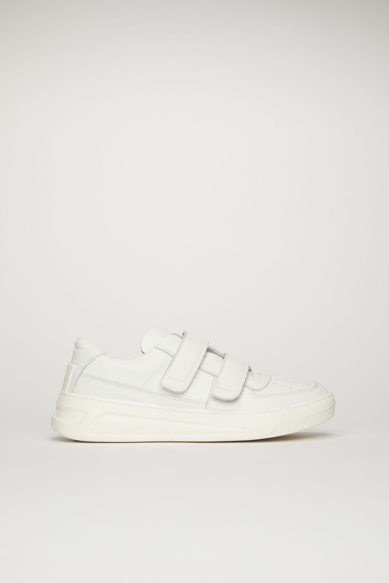 Steffey velcro strap sneakers white/optic white 1