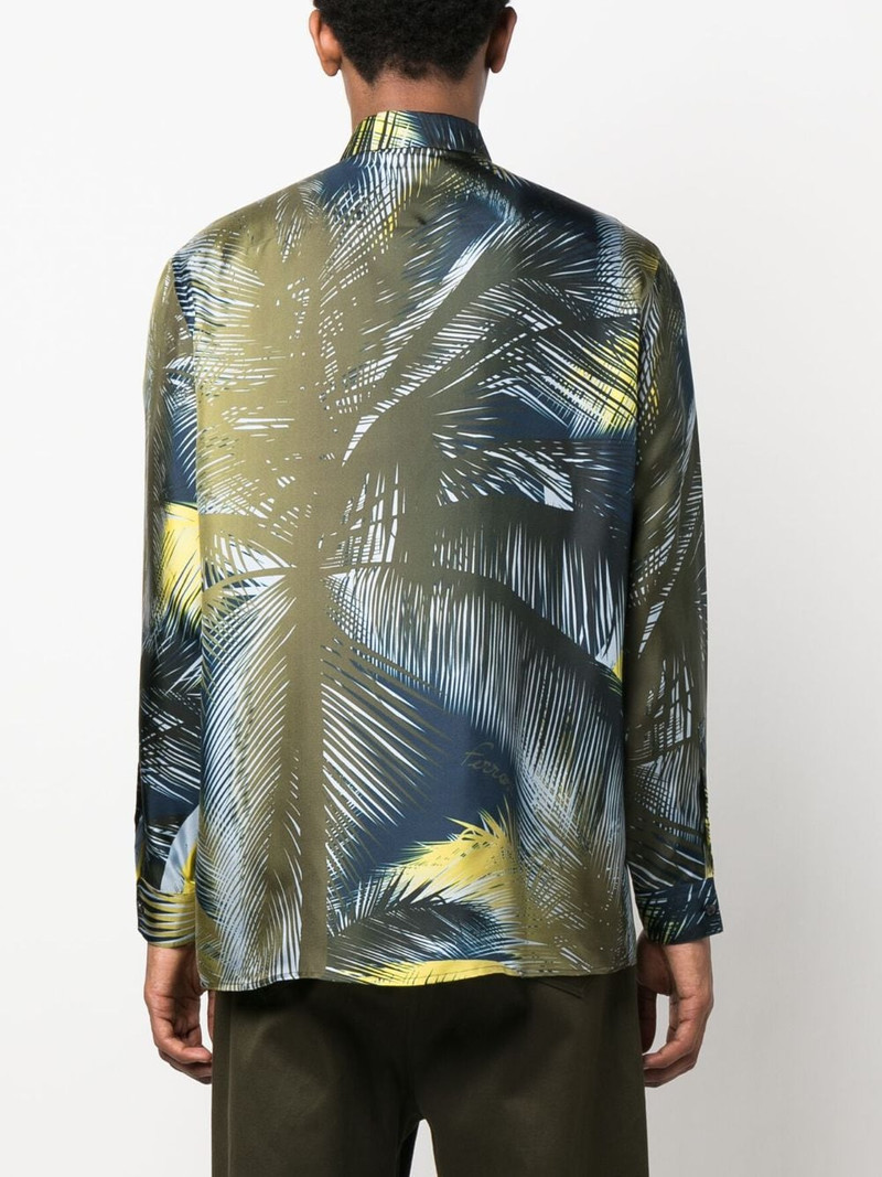 Ferrari GRAPHIC-PRINT SILK SHIRT outlook