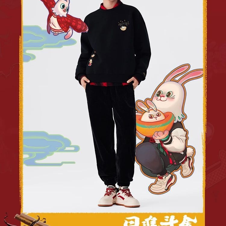 (WMNS) Li-Ning Rijindoujin Knit Pullover 'Black' AWDT074-2 - 3