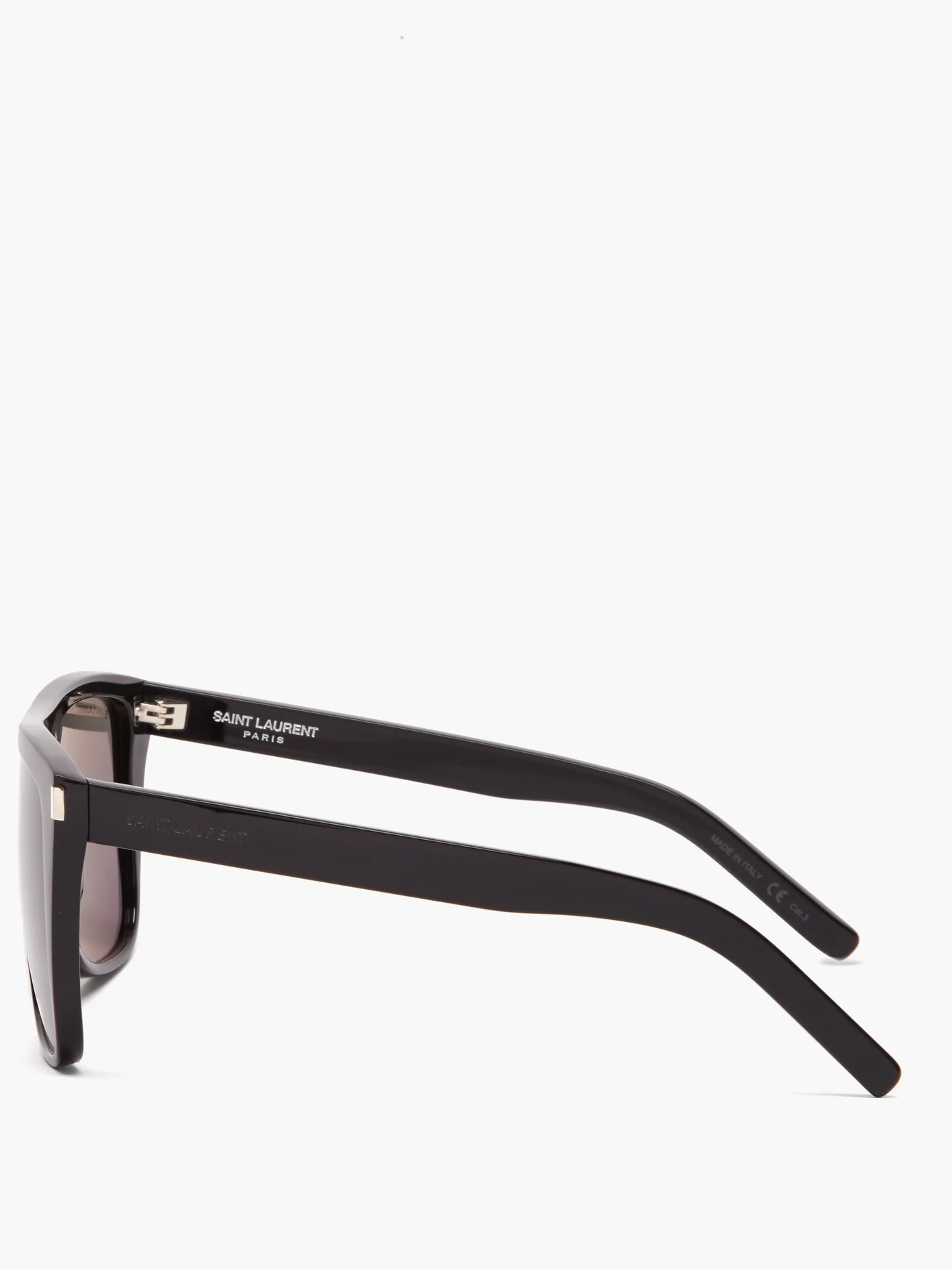 Flat-top acetate sunglasses - 3